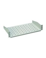Digitus Pevná police 2U pro stojany od hloubky 800 mm 88x482x549 mm, do 25 kg, šedá (RAL 7035)