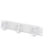 Digitus 254 mm (10 ") 1U panel pro správu kabelů 3x kabelové kroužky, 44x254x60 mm, šedá (RAL 7035)