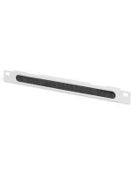 Digitus 254 mm (10 ") 0,5U kartáčový ovládací panel pro správu kabelů 22x254x12 mm, barva šedá (RAL 7035)