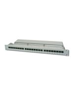 Digitus Patch Panel, CAT5E, stíněný, 24x 8P8C LSA, 1U, šedý