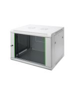 Digitus 12U nástěnná skříň, Dynamic Basic 638x600x450 mm, barva šedá (RAL 7035)