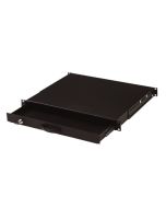 Digitus 19" uzamykatelný šuplík na klávesnici 1U černý RAL 9005