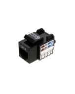 Digitus CAT 6 Keystone Jack, nestíněný RJ45 na LSA, barva černá