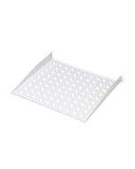 Digitus 19" pevná police 1U,ventilační otv.,šedá,nosn. 15kg, 400x44mm
