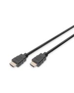 Digitus Připojovací kabel HDMI High Speed, typ A M/M, 3,0 m, Ultra HD 60p, zlatý, bl