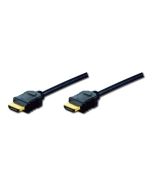 Digitus Připojovací kabel HDMI High Speed, typ A M/M, 5,0 m, Full HD 60p, zlatý, bl