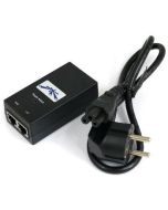 Ubiquiti POE-48, Gigabit PoE adapter 48V/0,5A (24W), pro UAP-PRO, RocketM5-Ti, včetně napájecího kabelu