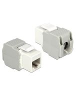 Delock Keystone Modul RJ45 samice > LSA Cat.6,UTP,bílý