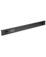 Digitus 19" 1U zaslepovací panel, zacvakávací, materiál ABS barva černá