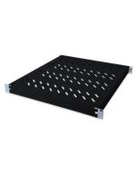 Digitus 1U pevná police pro stojany o hloubce 600 mm 44x482x350 mm, seřízení. Hloubka 350 - 550 mm, černá