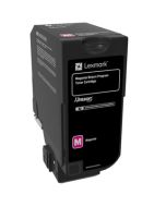 Lexmark CS720, CS725, CX725 Magenta Return Programme Toner Cartridge - 3 000 stran