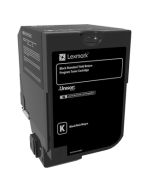 Lexmark CS720, CS725, CX725 Black Standard Yield Return Programme Toner Cartridge - 7 000 stran