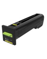 Lexmark CS820, CX82x, CX860 Yellow Return Programme Toner Cartridge - 8 000 stran