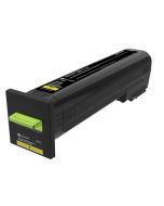Lexmark CS820 Yellow Extra High Yield Return Program Toner Cartridge - 22 000 stran