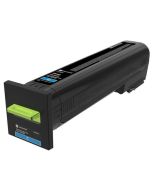 Lexmark CS820 Cyan Extra High Yield Corporate Toner Cartridge - 22 000 stran