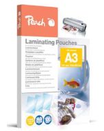 PEACH laminovací folie A3 (303x426mm), 125mic, lesklé, 100ks