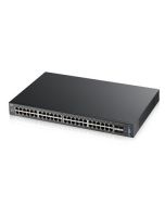 Zyxel XGS2210-52, 52-port Managed Layer2+ Gigabit Ethernet switch, 48x Gigabit metal + 4x 10GbE SFP+ ports, L2 multicast