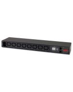 APC Rack PDU, Metered, 1U, 16A, 208/230V, C20 -> (8) C13