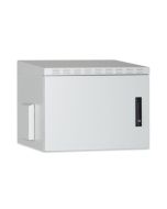 DIGITUS 12U nástěnná skříňka, venkovní, IP55 713x600x600 mm, barva šedá (RAL 7035)
