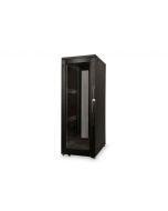Digitus 36U serverový stojan, Unique Series, ocelové přední dveře 1785x600x1000 mm s plexi sklem, černé (RAL 9005)