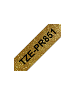 Brother - TZe-PR851 exklusivní, zlatá/černá, 24mm