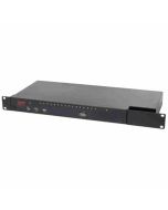APC KVM 2G, digitální/IP, 1 vzdálený / 1 místní uživatel, 16 portů s virtuálními médii - FIPS 140-2