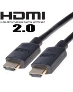 PremiumCord HDMI 2.0 High Speed + Ethernet kabel, zlacené konektory, 5m