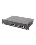 DIGITUS 10 palcový 8 portový gigabitový Ethernet PoE + přepínač, L2 + management