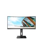 AOC LCD CU34P2A 34" zakřivený VA/3440x1440@100Hz/1ms/300cd/2xHDMI/DP/4xUSB/Repro/HAS/VESA