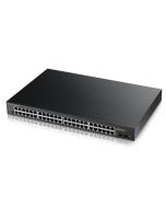 Zyxel GS1900-48HP v2, 48-port GbE L2 Smart Switch, 170 Watt rackmount