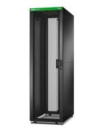 APC Easy Rack 600mm/42U/1200mm, with Roof, Side panel,castors,feet and 4 Brackets, No Bottom, black