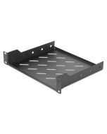 Digitus 254 mm (10 ") 1U pevná police 44x254x200 mm, barva černá (RAL 9005)