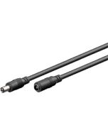 PremiumCord Prodlužovací kabel napájecího konektoru 5,5/2,1mm, délka: 3m