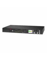 APC Rack Automatic Transfer Switch, 1U, 10A, 230V, C14 IN, 12 C13 OUT, 50/60Hz