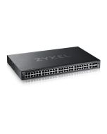 Zyxel XGS2220-54, L3 Access Switch, 48x1G RJ45 2x10mG RJ45, 4x10G SFP+ Uplink, incl. 1 yr NebulaFlex Pro