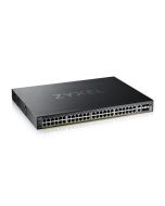 Zyxel XGS2220-54FP, L3 Access Switch, 960W PoE, 40xPoE+/10xPoE++, 48x1G RJ45 2x10mG RJ45, 4x10G SFP+ Uplink, incl. 1 yr