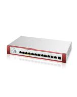Zyxel USG FLEX 500H Series, User-definable ports with 2*2.5G, 2*2.5G (PoE+) & 8*1G, 1*USB with 1 YR Entry Defense Pack