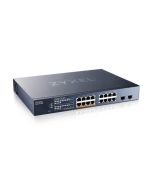 Zyxel XMG1915-18EP 16-port 2.5GbE, 2 SFP+, 8 x PoE++ 180W Smart Switch, hybird mode, standalone or NebulaFlex Cloud