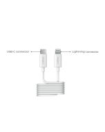 2-Power kabel USB-C to Lightning, 1M