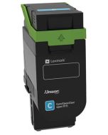 Lexmark toner 75M20C0 / Cyan / 2 000 stran