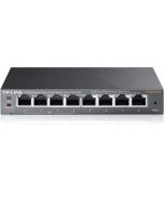 TP-Link TL-SG108PE PoE switch, 8x GLAN/4x PoE, 802.3af, 55W, 10/100/1000Mbps