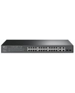 TP-Link TL-SL2428P JetStream Switch L2/L3/L4 QoS a IGMP 24x10/100 Mbps 2xSFP PoE+, OMADA SDN