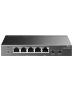 TP-Link TL-SG1005P-PD Switch 1x GLAN s PoE-in, 4x GLAN s PoE+ ( PoE extender switch až 250M _napájení 802.3bt)