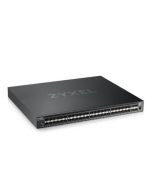 Zyxel XGS4600-52F L3 Managed Switch, 48 port Gig SFP, 4 dual pers. and 4x 10G SFP+, dual PSU