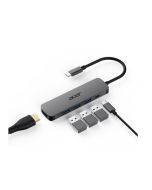 Acer 5IN1 Type- C dongle, 1x HDMI (až 3840x2160@60hz), 3x USB 3.0 5Gbps ports, 1x Type-C up to 100W PD port (host)