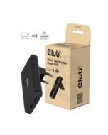 Club3D cestovní nabíječka 65W GAN Technologie, 2 porty (2xUSB-C), PPS, PD 3.1